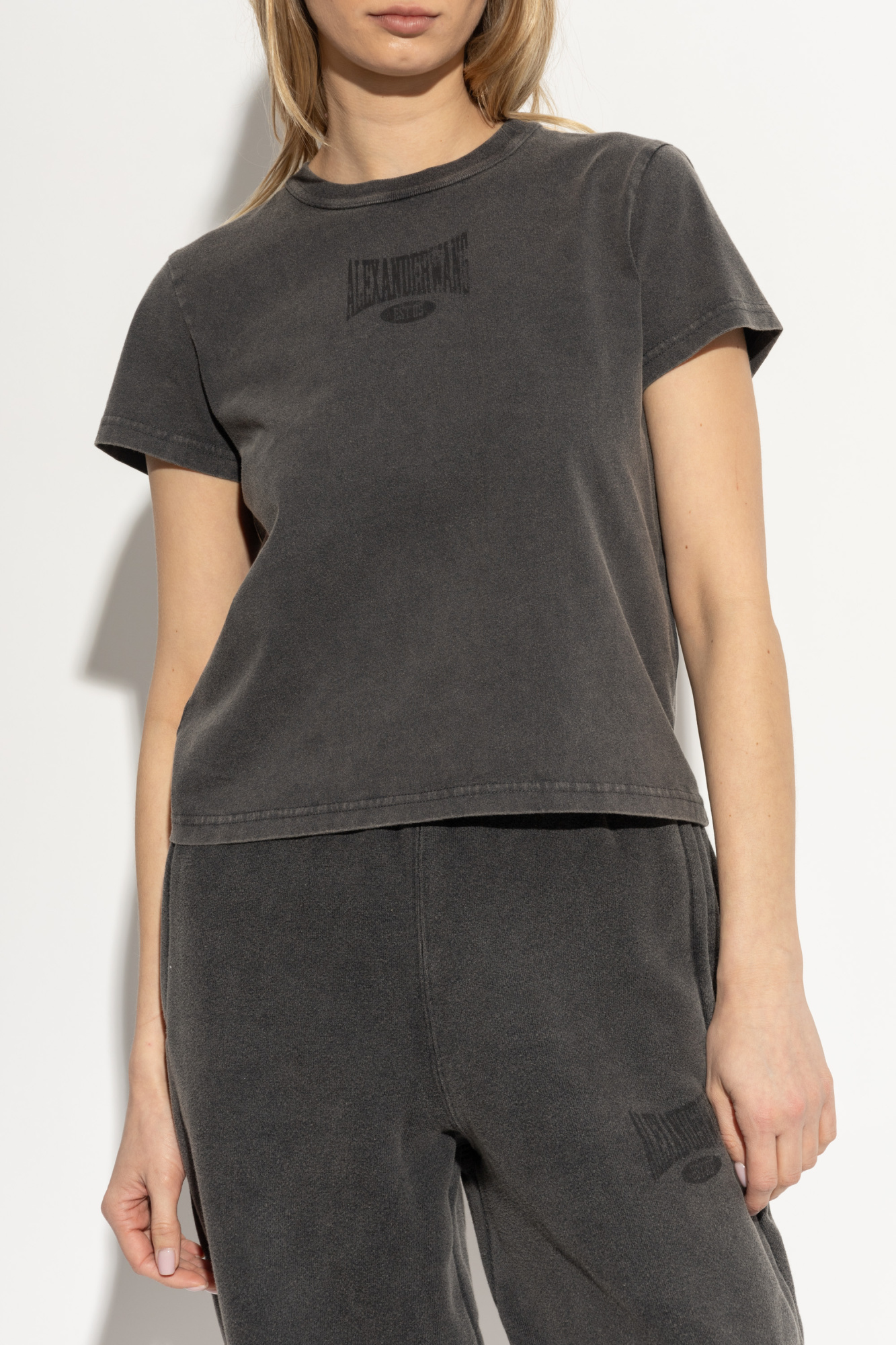 T by Alexander Wang T-shirt with printed logo | Women's